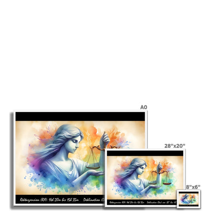 Libra - Symphony of Harmony framed print