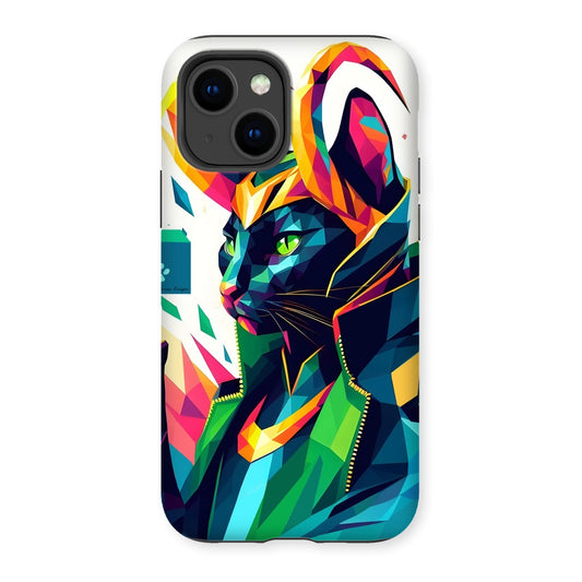 Funda resistente para teléfono inteligente con diseño de Loki Fanart