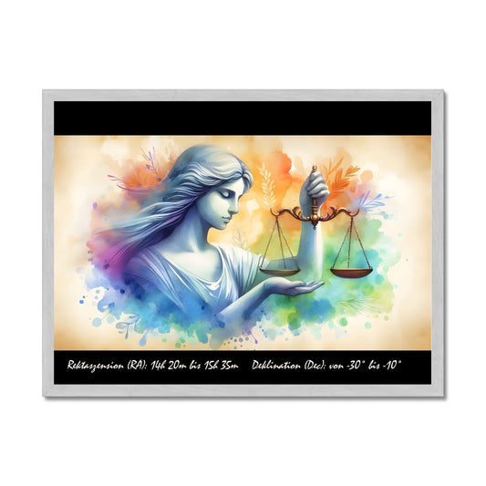 Libra – Symphony of Harmony Antique Framed Print