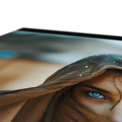 Augen der Wüste, Gedanken des Meeres Ökologische Leinwand