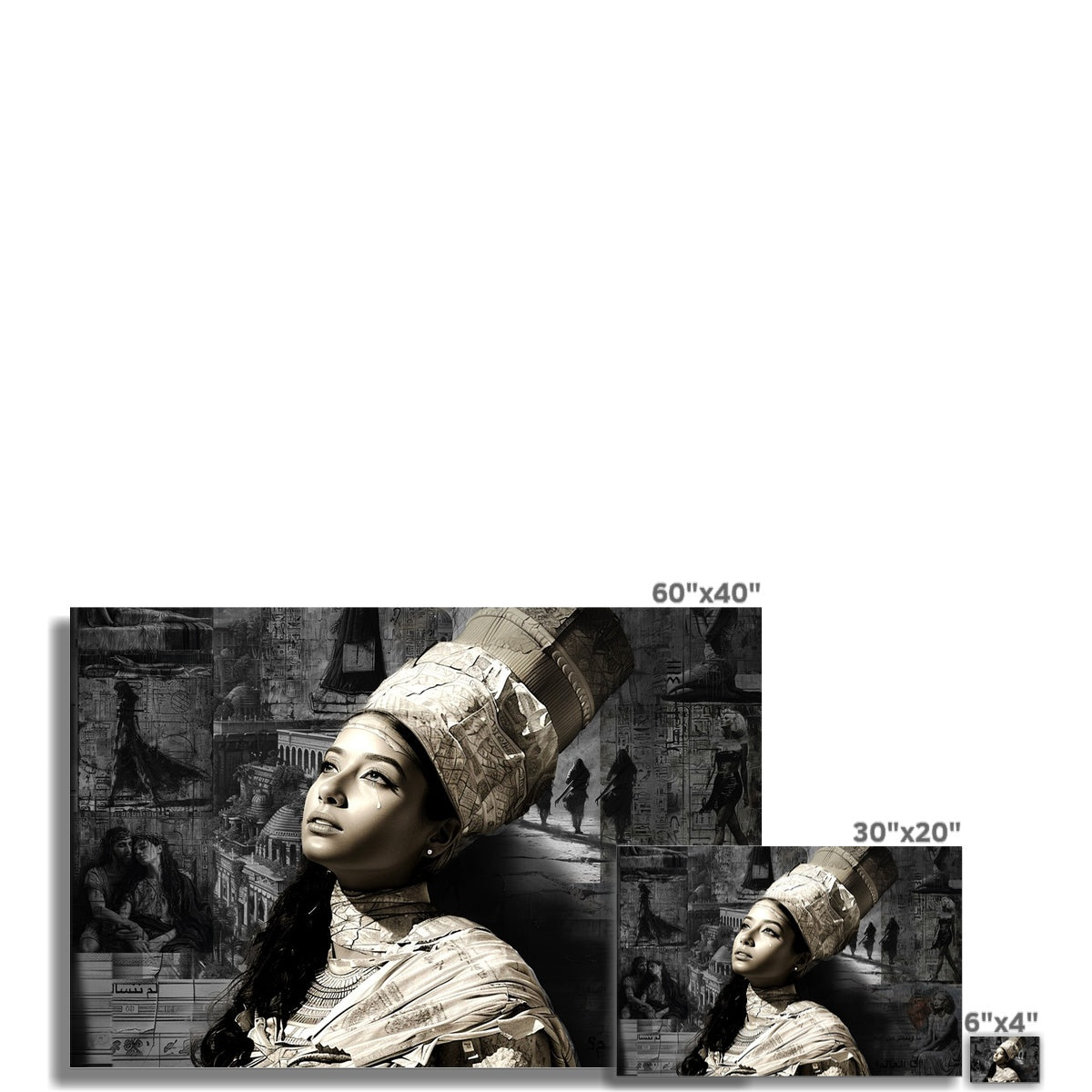 Les femmes que vous n'avez jamais vues, mais toujours vues Fine Art Print