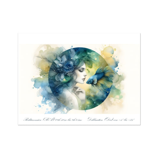 Fische im Fluss der Träume Fine Art Print