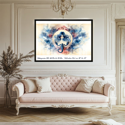 Scorpio - Shadow of the Deep Framed Print