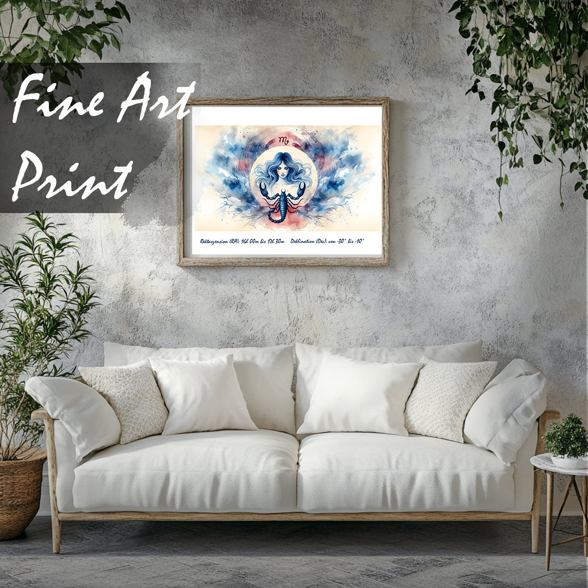 Scorpio - Shadow of the Deep Fine Art Print