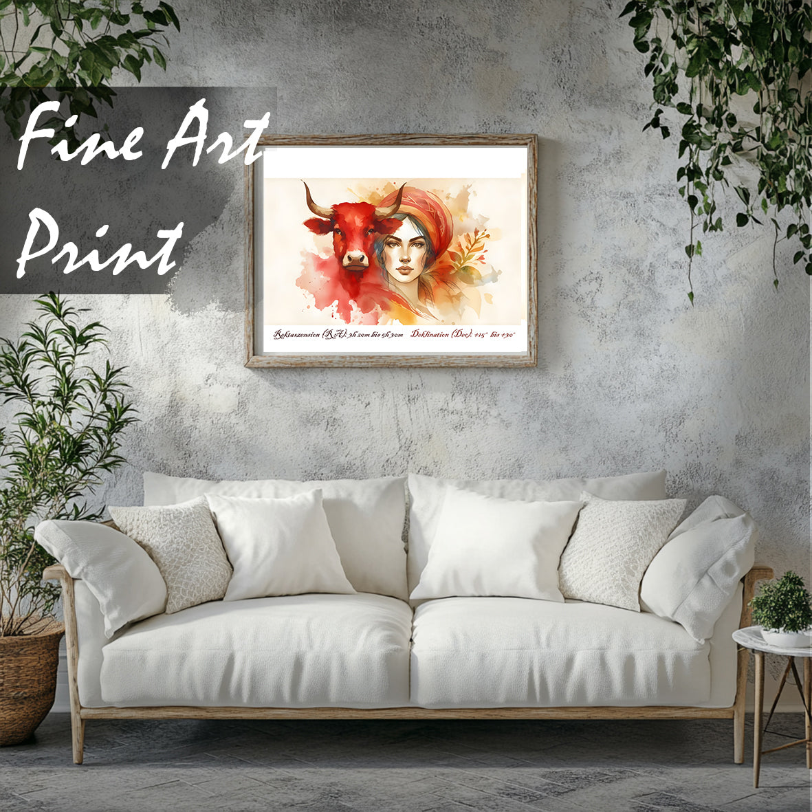 Taurus - Strength of the Earth Fine Art Print
