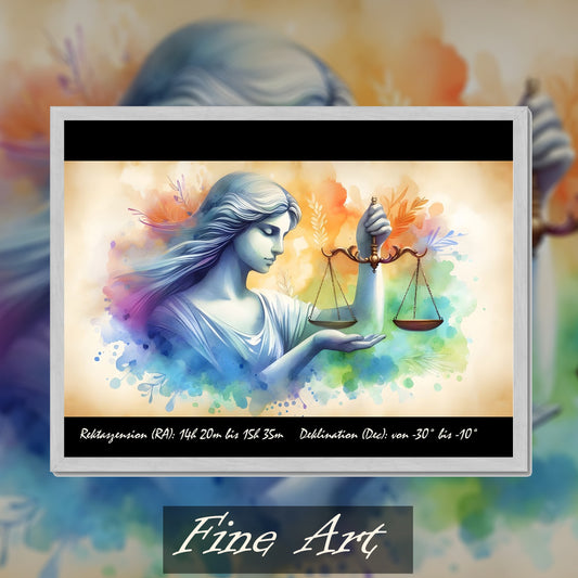 Libra - Symphony of Harmony Fine Art Print