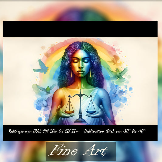 Libra - Balance of Light Fine Art Print