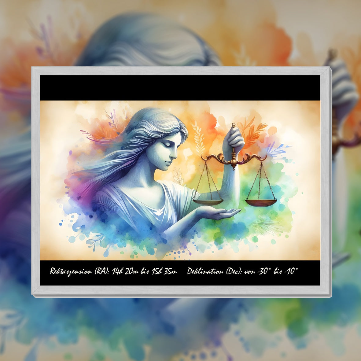 Libra - Symphony of Harmony Wall Art Poster