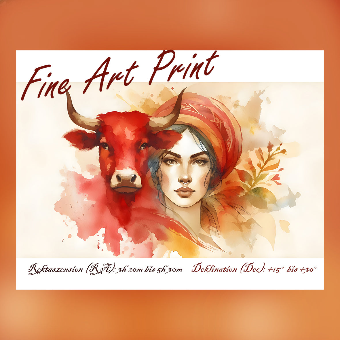 Taurus - Strength of the Earth Fine Art Print