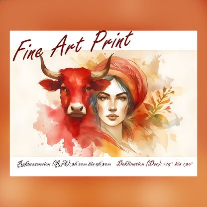 Taurus - Strength of the Earth Fine Art Print