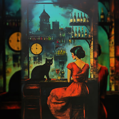 El Enigma de la Noche Hahnemühle German Etching Print