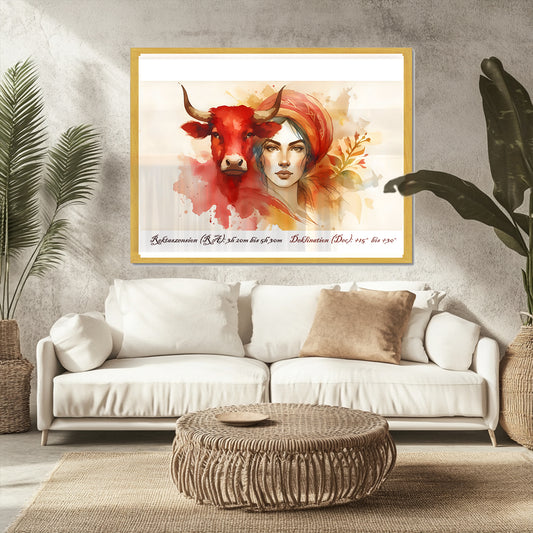Taurus - Strength of the Earth Wall Art Poster