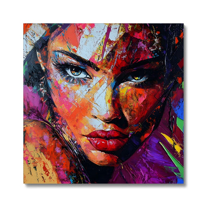 Eyes of Fire in Acrylic Canvas