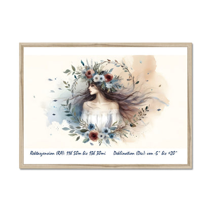 Virgo - Harmony of Order Framed Print