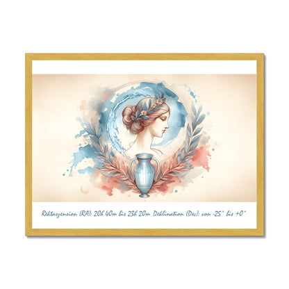 Water Woman - Winds of Change Antique Framed Print