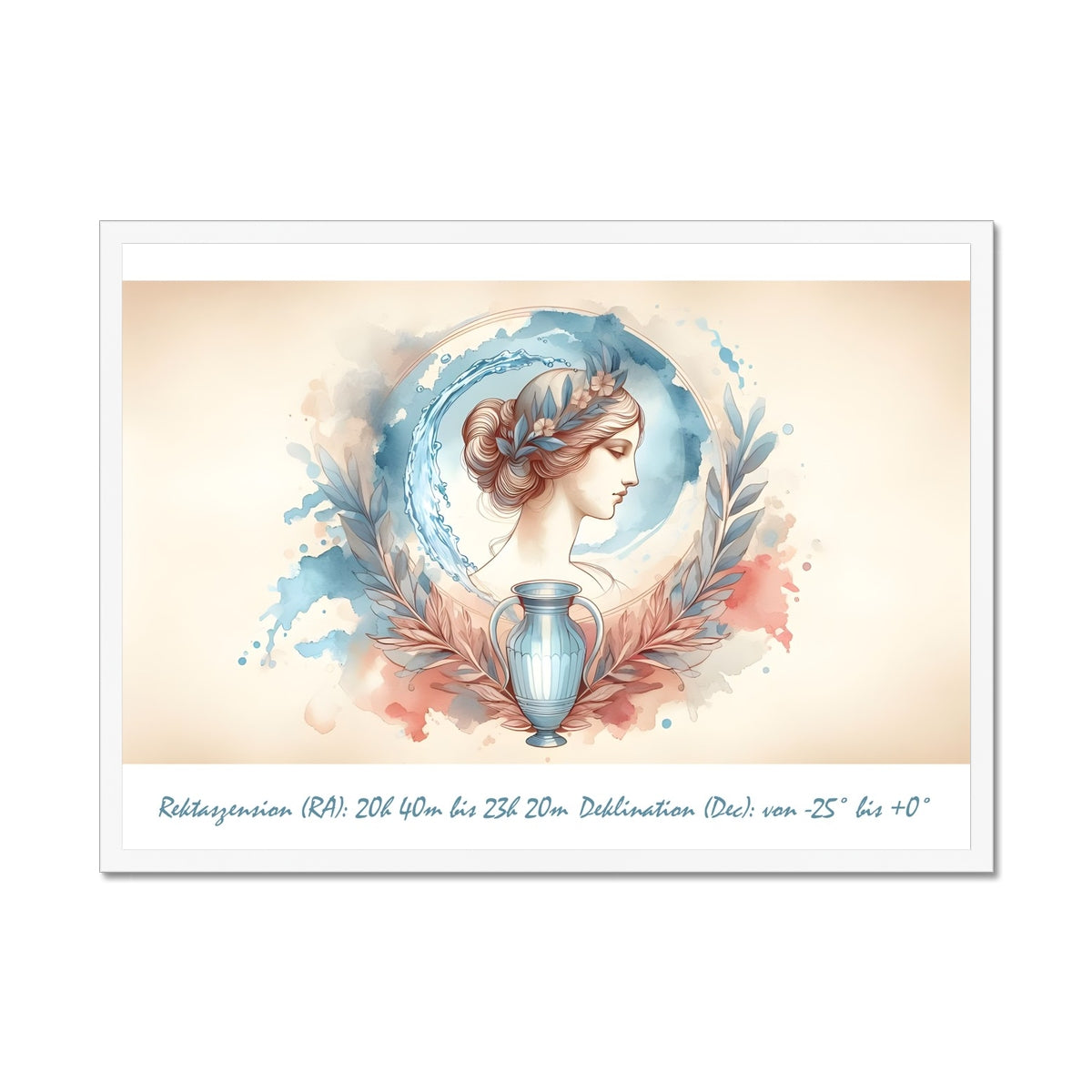 Aquarius - Winds of Change framed print