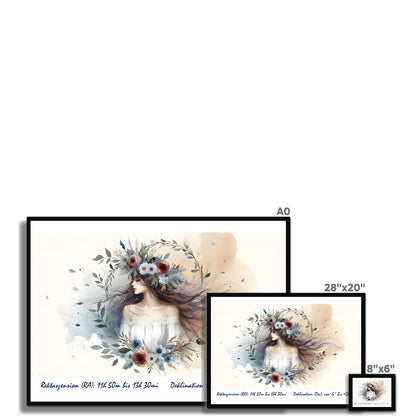 Virgo - Harmony of Order Framed Print