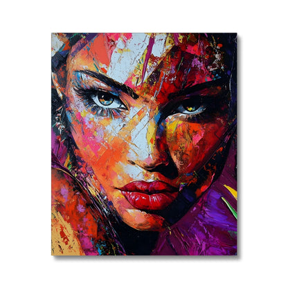 Eyes of Fire in Acrylic Canvas