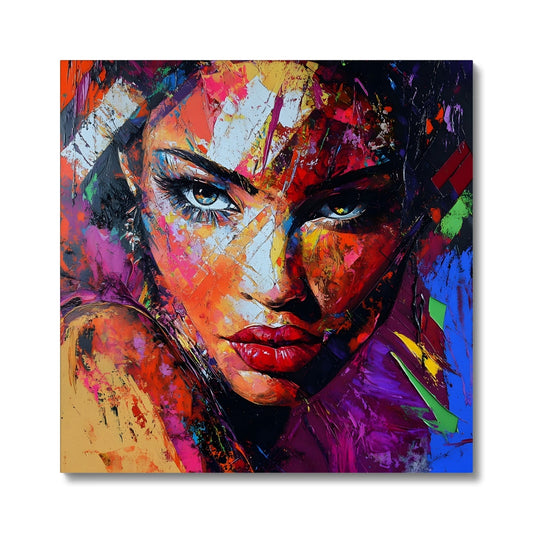 Eyes of Fire in Acrylic Canvas