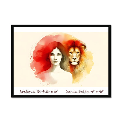 Lion - Radiance of the Queen Framed Print