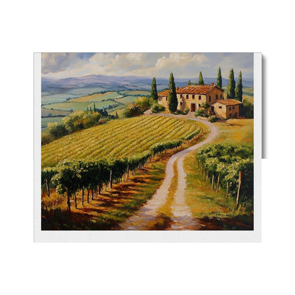 La Toscana y el Jardín de Italia Lienzo