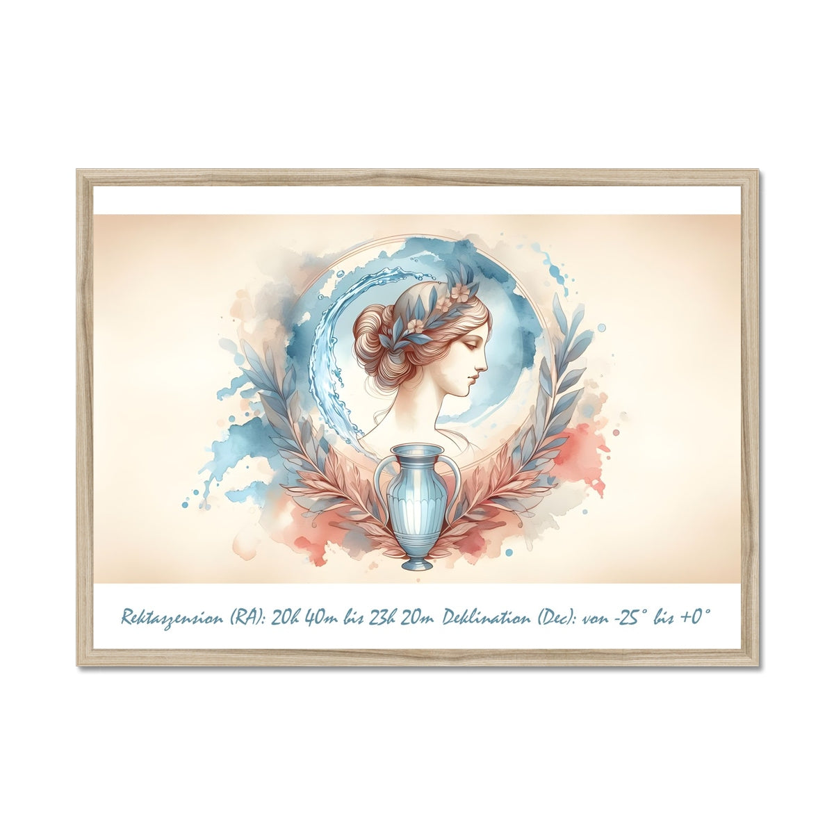 Aquarius - Winds of Change framed print