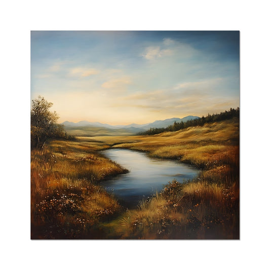Hidden Silence: Autumn in the Moor Fine Art Print