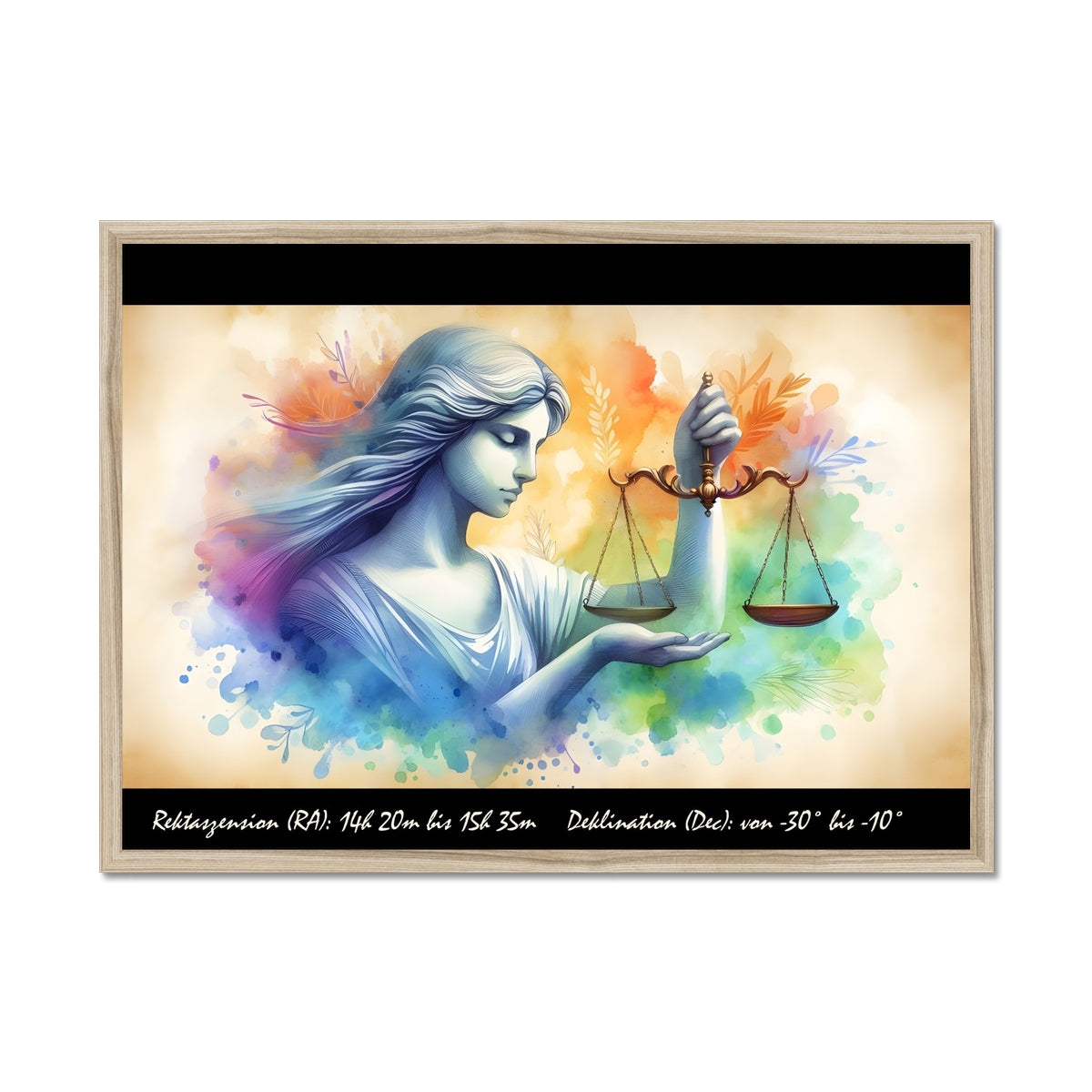 Libra - Symphony of Harmony framed print