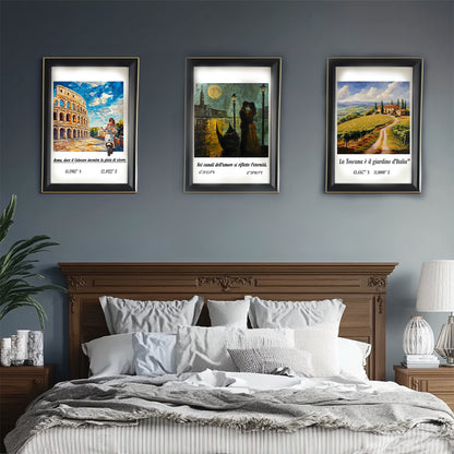 Roma, dove il Colosseo incontra la gioia di vivere Fine Art Print