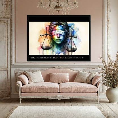 Libra - Weighing the Stars Framed Print